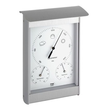 метеостанция tfa domatic aluminium 20.2045