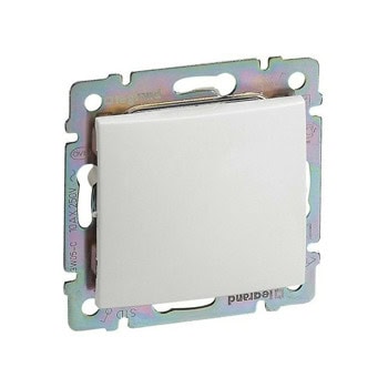 Двуполюсен ключ Legrand Valena, бял | JAR Computers Legrand 774204