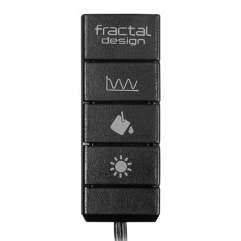 Fan Controller (контролер) Fractal Design Adjust R1 RGB, съвместим с 5V адресируеми RGB устройства със стандартен 3-пинов конектор, 5 нива на яркост | JAR Computers Fractal Design Adjust R1 RGB FD-ACC-ADJ-R1-BK