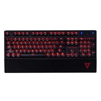 Клавиатура Modecom Volcano Gamer, гейминг, LED подсветка, механична, черна, USB | JAR Computers Modecom Volcano Gamer