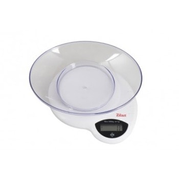 Кухненски кантар Zilan ZLN7697, дигитален, до 3 кг капацитет, точност 1гр, Автоматично изключване, Подходяща за работни температури: 10 -40*C, бял image