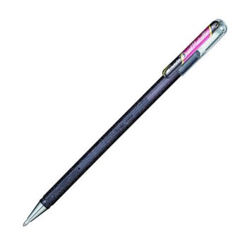 Ролер Pentel Hybrid Dual K110 черен/червен, 1.0 mm, за картички и илюстрации, различен цвят на тъмна и светла хартия | JAR Computers Ролер Pentel Hybrid Dual K110 черен/червен