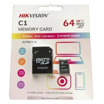 HIkVision 64GB HS-TF-C1(STD)/64G/ADAPTER
