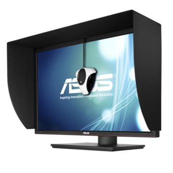 Монитор ASUS PA248QJ, 24.1" (61.13cm) IPS панел, Full HD, 6ms, 80 000 000:1, 300cd/m2, HDMI, DVI, DisplayPort, 4-портов USB хъб, черен, TCO 5.2 | JAR Computers 24 ASUS PA248QJ