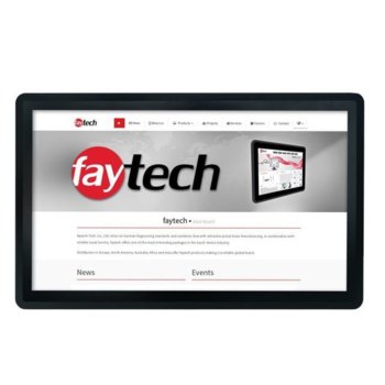 Индустриален монитор Faytech FT215TMBCAPOB, 21.5" (54.61 cm) Full HD Touchscreen, HDMI, DVI-D, VGA | JAR Computers Faytech FT215TMBCAPOB 1010501578