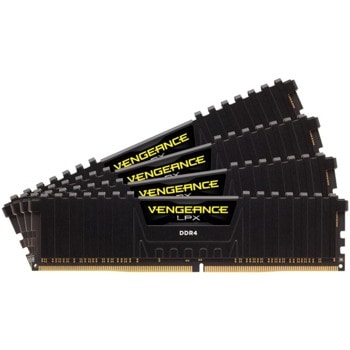 Памет 64GB (4x16GB) DDR4 3600MT/s, Corsair Vengeance LPX, CMK64GX4M4D3600C18, 1.35V | JAR Computers CORSAIR Vengeance LPX 64GB(4x16GB) DDR4 3600MHz