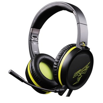 Слушалки Somic G801, микрофон, гейминг, 50мм високоговорители, 20Hz - 20KHz честотен диапазон, 3.5mm jack, черни | JAR Computers Somic G801