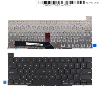 Клавиатура за лаптоп Apple, съвместима със серия Apple Macbook Pro A2141, черна, малък Enter | JAR Computers KBD for Apple Macbook Pro A2141