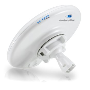Точка за достъп Ubiquiti NBE-5AC-Gen2, 5GHZ(до 450+Mbps), 19dBi, 1x LAN1000, 1x вътрешна антена | JAR Computers Точка за достъп Ubiquiti NanoBeam NBE-5AC-Gen2