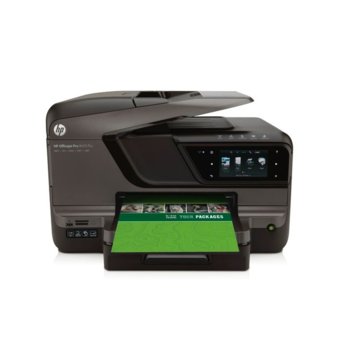HP OfficeJet Pro 8600 eAiO, цветен мастилен принтер/скенер/копир, Duplex, ADF, 1200x1200 dpi; 18/13стр/мин; 128MB, WiFi 802.11n & RJ45, USB, 1 г. | JAR Computers HP OfficeJet Pro 8600 eAiO
