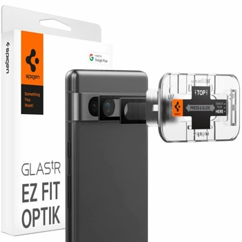 Протектор за камера от закалено стъкло /Tempered Glass/ Spigen AGL05970 за Google Pixel 7a, 9H твърдост | JAR Computers Протектор Spigen AGL05970