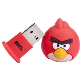 Памет 4GB USB Flash, Emtec, фигурка - Angry Birds Red Bird | JAR Computers 4GB USB Flash Emtec фигурка - Angry Birds Red Bird
