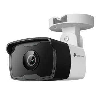 IP камера TP-Link VIGI C330I(4mm), насочена "bullet" камера, 3Mpix(2304x1296@30FPS), 4mm обектив, H.265+/H.265/H.264+/H.264, IR осветеност (до 30 метра), външна IP67, PoE, микрофон, високоговорител | JAR Computers TP-Link VIGI C330I(4mm)