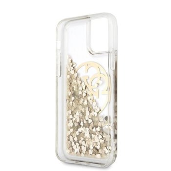 Guess Circle Liquid Glitter Hard GUHCN58LGGITDGO