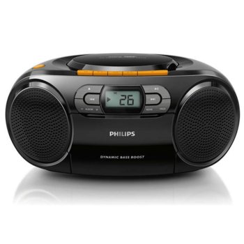 CD радиокасетофон Philips AZ328, CD, FM, 2W (RMS) | JAR Computers Philips CD AZ328