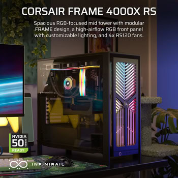 corsair frame 4000x rs black | JAR Computers corsair frame 4000x rs black