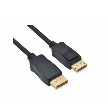 Кабел Roline 11.04.6023, от DisplayPort(м) към DisplayPort(м), 3m, 10K@60Hz, черен | JAR Computers кабел roline 11.04.6023