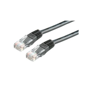 Пач кабел, Roline, UTP, Cat.6, 2m, черен | JAR Computers Roline UTP Cat.6 2m 21.99.1045