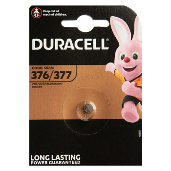 Батерия сребърна Duracell DLLPSR66, SR66, 1.55V, 1бр. | JAR Computers Duracell SR66 1.5V DLLPSR66