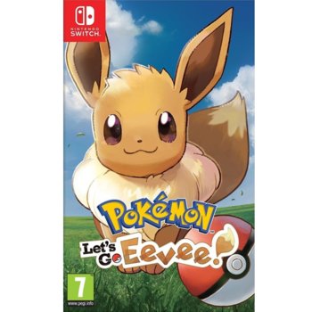 Игра за конзола Pokemon: Let's Go! Eevee, за Nintendo Switch | JAR Computers Pokemon Lets Go Eevee (Nintendo Switch)
