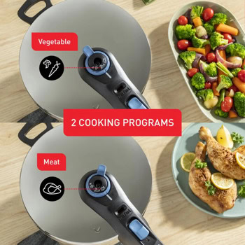 тенджера под налягане tefal secure trendy p2584301
