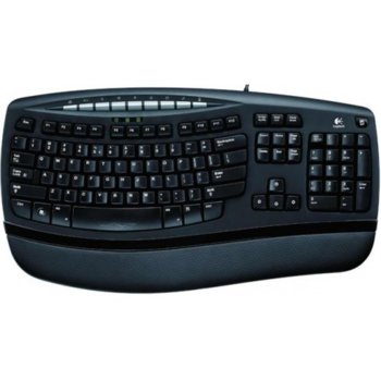 Logitech Comfort, мултимедийна, черна, USB 6028