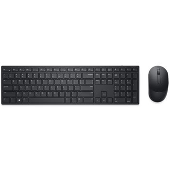 Комплект клавиатура и мишка Dell Pro Wireless 580-AJRP, безжични, оптична мишка (4000 DPI), черни | JAR Computers Dell Pro Wireless Keyboard and Mouse - KM5221W
