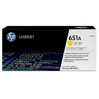 HP 651A (CE342A) Yellow