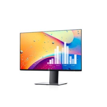 Монитор Dell U2419HC, 24" (60.96 cm) IPS панел, Full HD, 6ms, 1 000:1, 250cd/m2, Display Port, HDMI, USB Hub | JAR Computers Dell U2419HC