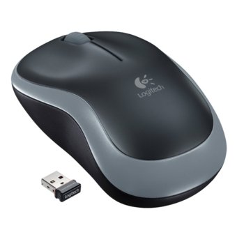 Мишка Logitech M185, OEM, безжична, компактен USB приемник | JAR Computers Logitech M185 безжична OEM