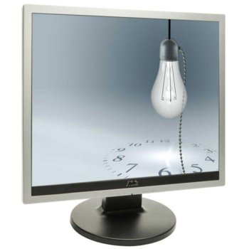 Монитор 19" (48.26 cm) AOC 919Vz (5:4), 2ms, 60 000:1 250cd/m2, DVI (HDCP), черен, колонки, 3г. | JAR Computers AOC 919Vz (5:4)