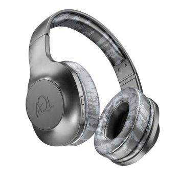 Слушалки AQL Astros, безжични, микрофон, Bluetooth, до 33 часа време за работа, Pump Bass, сгъваем дизайн, камуфлаж | JAR Computers AQL Astros Camouflage BTHEADBASTROS1