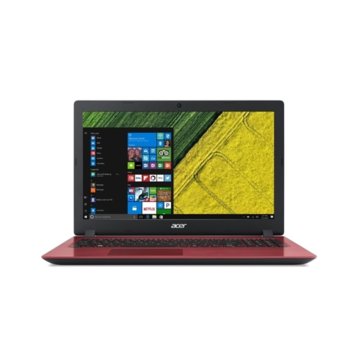Лаптоп Acer Aspire 3 A315-31-P5KR (NX.GR5EX.029)(червен), четириядрен Apollo Lake Intel Pentium N4200 1.1/2.5 GHz, 15.6" (39.62 cm) Full HD Anti-Glare Display, (HDMI), 4GB, 1TB HDD, 1x USB 3.0, Linux, 2.1kg | JAR Computers Acer Aspire 3 A315-31-P5KR NX.GR5EX.029