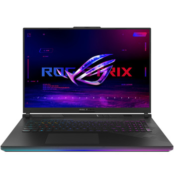 Лаптоп Asus ROG Strix SCAR 18 G834JYR-R6018X (90NR0IP2-M000M0), двадесет и четириядрен Intel Core i9-14900HX 2.2/5.8GHz, 18" (45.7cm) WQXGA Mini-LED 240Hz Anti-Glare Display & GF RTX 4090 16GB, (HDMI), 32GB DDR5, 2TB SSD, 2x USB-C, Windows 11 Pro | JAR Computers Asus ROG Strix SCAR 18 G834JYR-R6018X 90NR0IP2-M00
