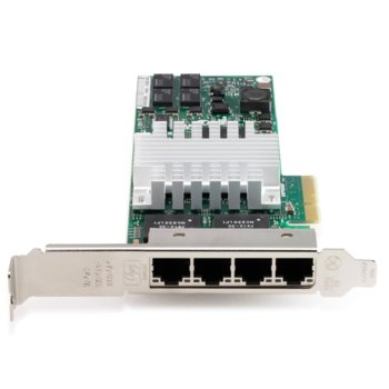 HP NC364T, PCI-E x1, 1000 Mbps, 4xPort | JAR Computers 10/100/1000 Mbps PCI-E x1 HP NC364T Quad Port
