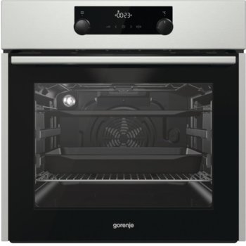 Фурна за вграждане Gorenje Essential BOS737E301X, клас A, 71 л. обем, IconLed, AquaClean почистване, PerfectGrill грил, бяла | JAR Computers Gorenje Essential BOS737E301X