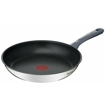 Тиган Tefal G7300455, неръждаема стомана, титаниево покритие, 24 см диаметър, сребрист | JAR Computers Tefal G7300455