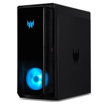 Настолен компютър Acer Predator Orion 3000 PO3-650 (DG.E3FEX.00L), шестнадесетядрен Intel Core i7-13700F 2.1/5.2GHz, Nvidia GF RTX 4070 12GB, 32GB DDR5, 1TB SSD NVMe, 1x USB 3.2 Gen 2x2 Type-C, 2x USB 3.2 Gen 1, No OS | JAR Computers Acer Predator Orion 3000 PO3-650 DG.E3FEX.00L