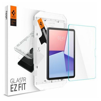 Протектор от закалено стъкло /Tempered Glass/ Spigen GLAS.tR EZ Fit (AGL07798) за Apple iPad Air 11 (2024), 9H твърдост | JAR Computers Spigen AGL07798