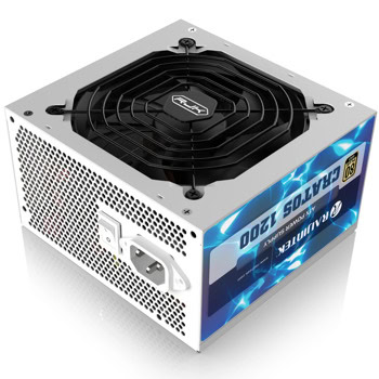 Захранване Raijintek CRATOS 1200 White, 1200W, Active PFC, 80 Plus Gold, 120mm вентилатор | JAR Computers Raijintek CRATOS 1200 WHITE 0R30B00004