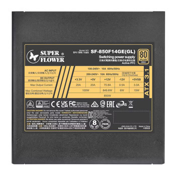 Super Flower Leadex III Gold 850W SF-850F14GE