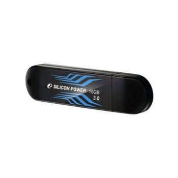 16GB USB Flash, Silicon Power Blaze, синя, USB3.0