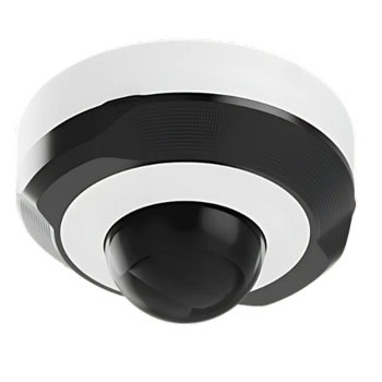 IP камера AJAX DomeCam Mini 76018.214.WH1, куполна камера, 5Mpix(2880x1620@25fps), 2.8mm обектив, H.265/H.264, IR осветеност (до 15m), външна IP65, PoE, microSD слот до 256GB, микрофон | JAR Computers AJAX DomeCam Mini 76018.214.WH1