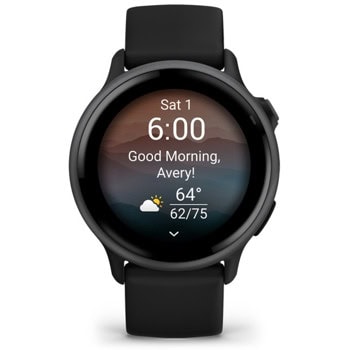 Garmin vivoactive 6 Slate с Black каишка | JAR Computers Garmin vivoactive 6 Slate с Black каишка