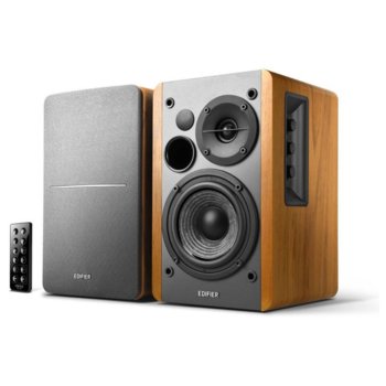 Тонколони Edifier R1280DB, 2.0, RMS 42W (21W + 21W), Bluetooth, RCA, Coaxial, кафяви, | JAR Computers Edifier R1280DB