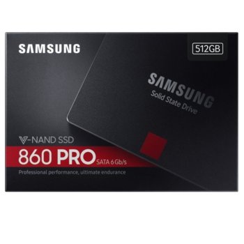 Samsung 860 PRO 512 GB 3D V-NAND F