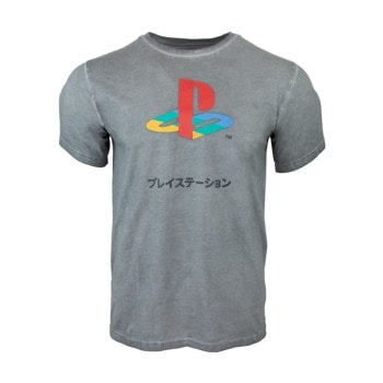 Тениска PlayStation 25th Anniversary, размер XXL, сива image