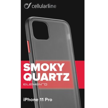 Луксозен калъф Smokey Quartz за iPhone 11 Pro