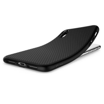 Spigen Liquid Air Case за iPhone XR (черен)