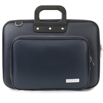 Чанта за лаптоп Bombata Plus Classic Dark Blue, до 16" (40.64 cm), тъмно-синя | JAR Computers Bombata Plus Classic 16 inch - dark blue E00823-11